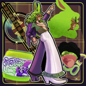 Dancing Green Sticker Pack - Image 1