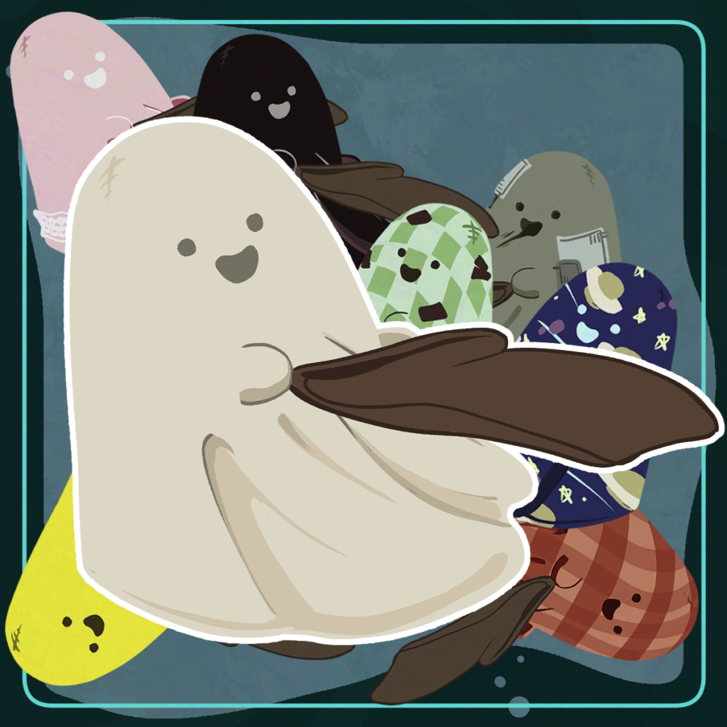Ghostly Guest Stickers