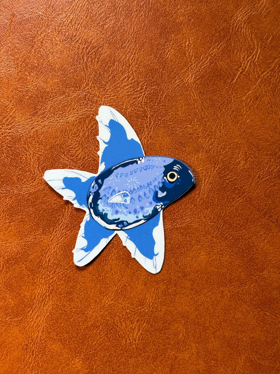 StarFish Stickers, Cerulean