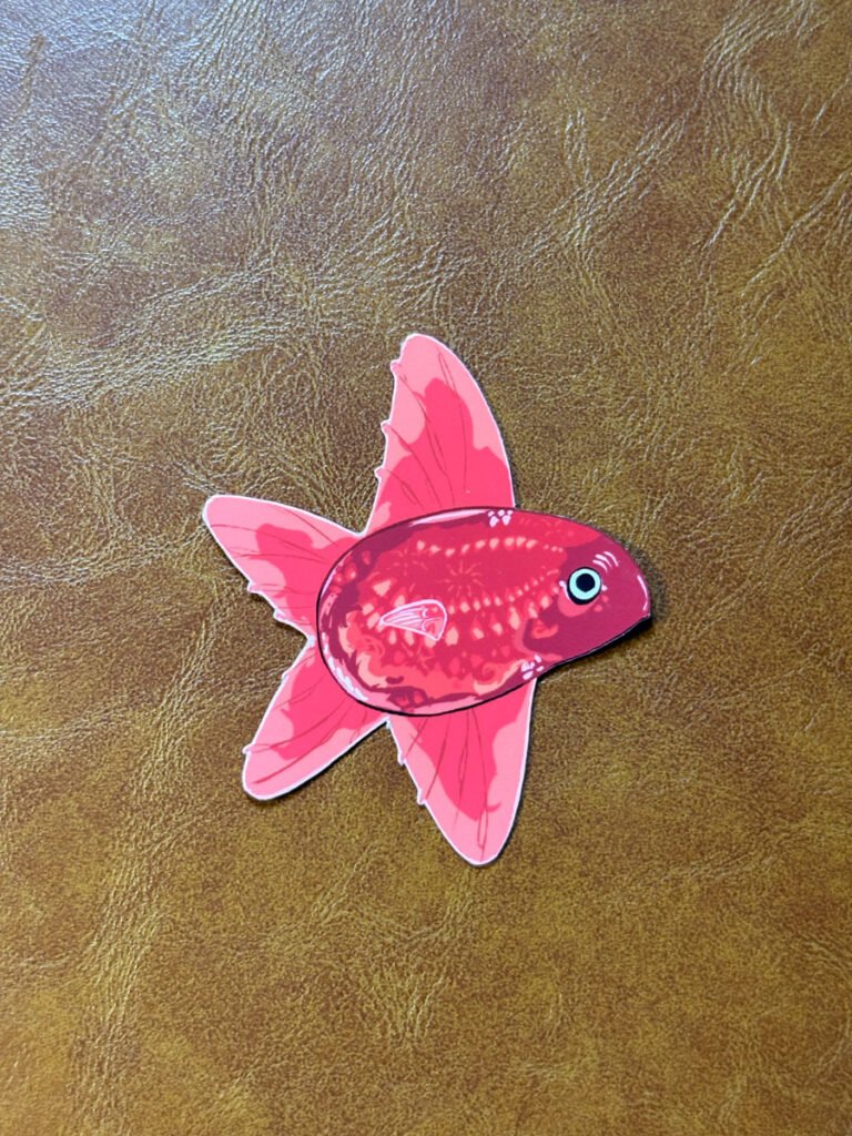 StarFish Stickers, Red