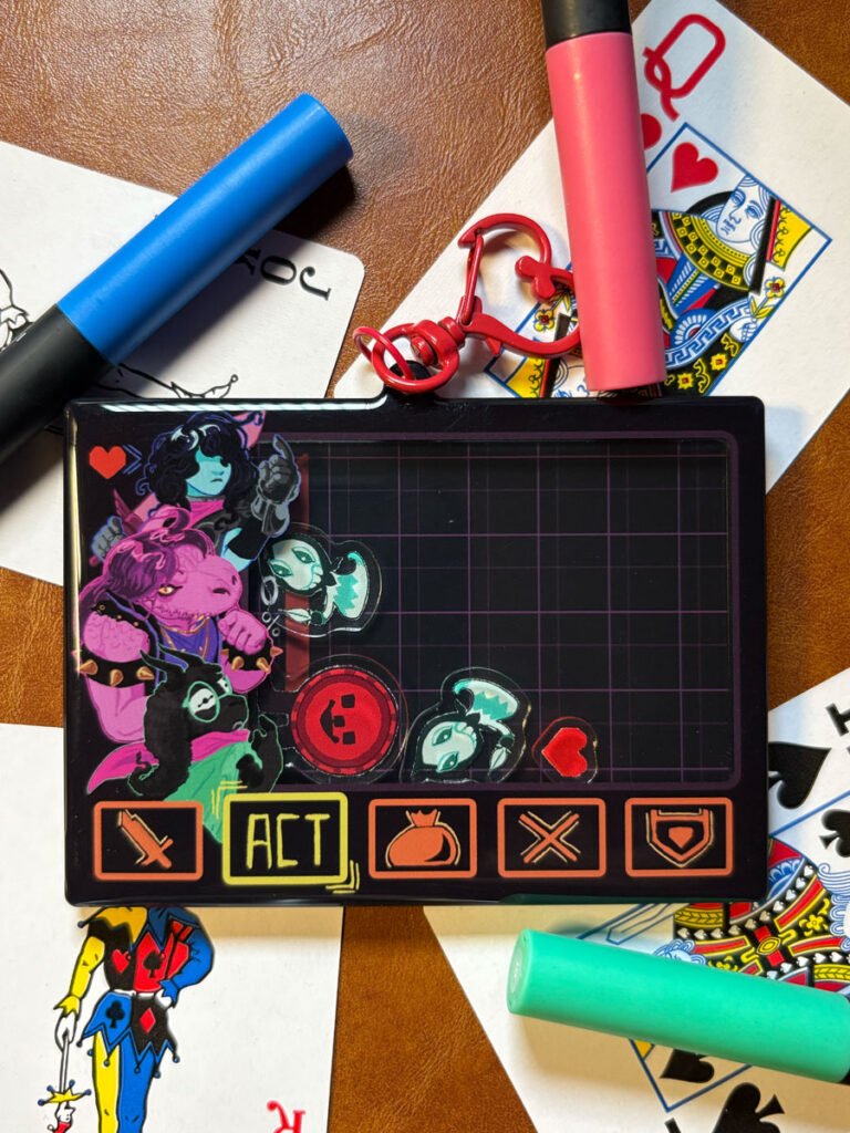 Deltarune RPG Shaker Charm