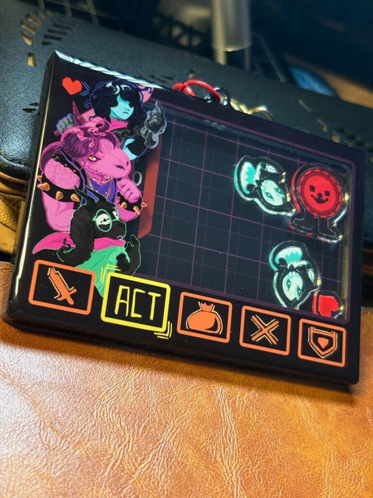 Deltarune RPG Shaker Charm