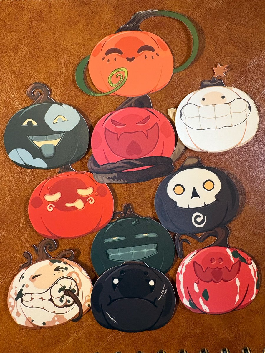 Pumpkin Patch Pal Sticker Pack - Image 2