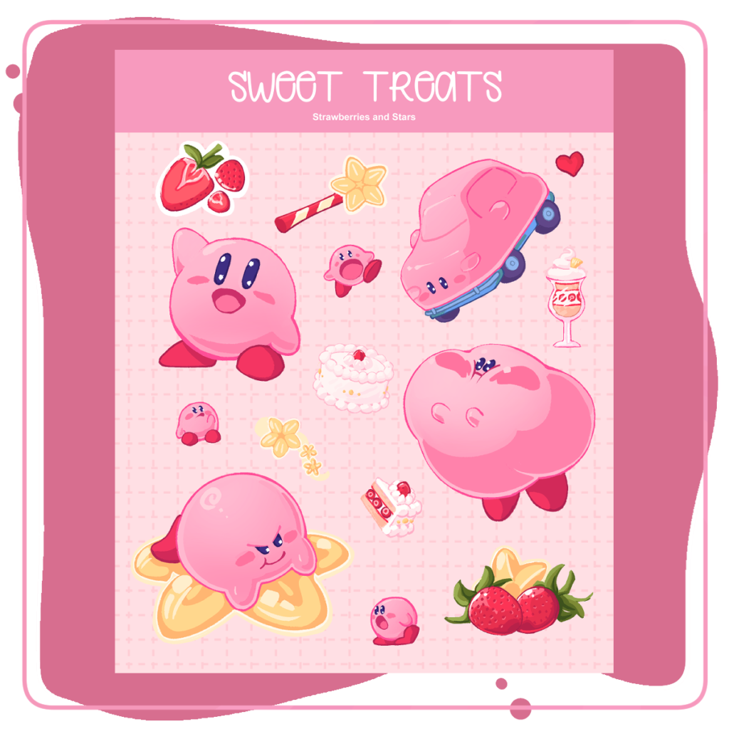 Sweet Treats Sticker Sheet